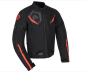Preview: Motorrad-Textiljacke "Eyoshi 3.0" - ARMR - wasserdicht - schwarz/rot